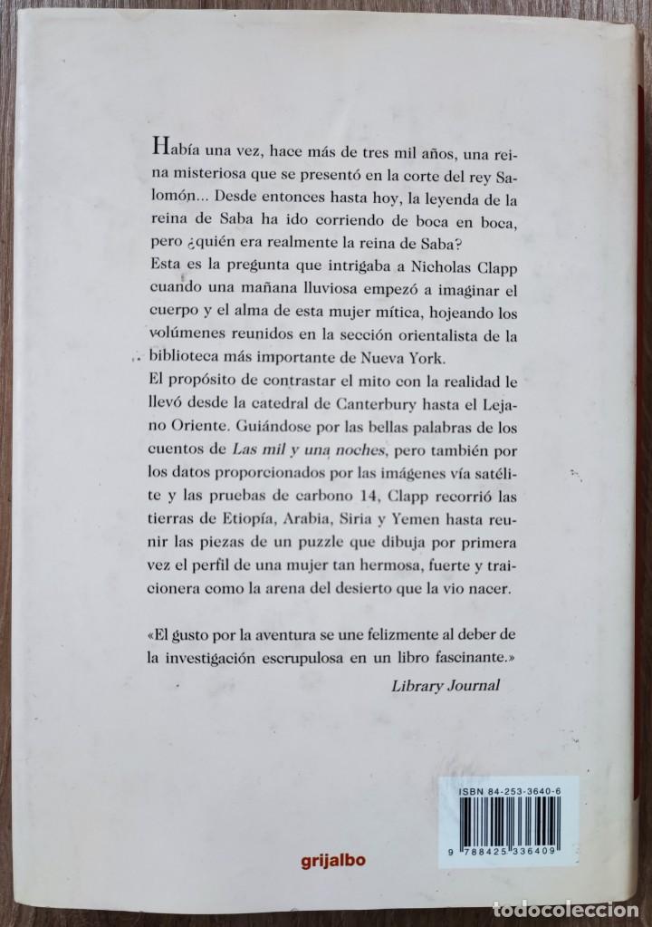 Libros de segunda mano: La Reina de Saba - de Nicholas Clapp (Autor) - Foto 2