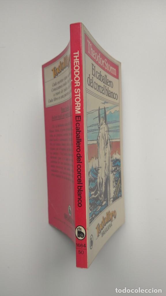 Libros de segunda mano: El Caballero del Corcel Blanco - Theodor Storm - Ed. Bruguera, 1981 - Foto 2
