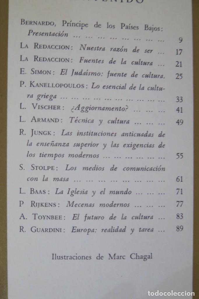 Libros de segunda mano: FUENTES DE LA CULTURA EUROPEA - Foto 2