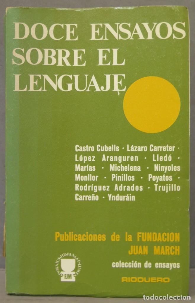 Libros de segunda mano: DOCE ENSAYOS SOBRE EL LENGUAJE - Foto 1