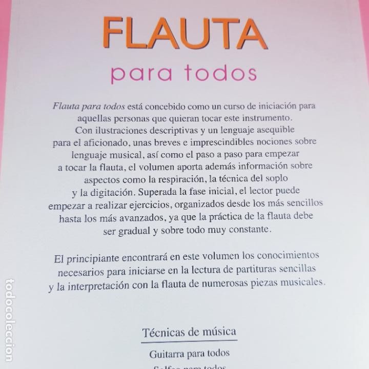 Libros de segunda mano: LIBRO-FLAUTA PARA TODOS-LIBSA-COLECCIONISTAS-EXCELENTE - Foto 5