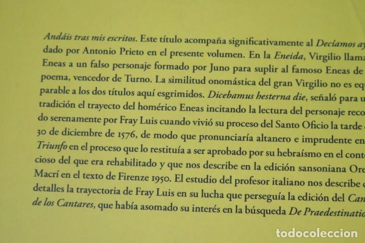 Libros de segunda mano: DEC&Iacute;AMOS AYER... ANTONIO PRIETO - Foto 2