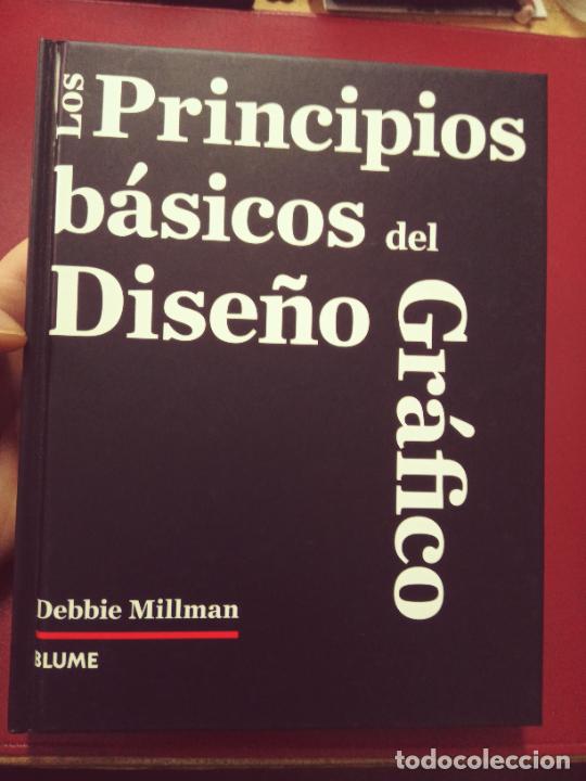 Libros de segunda mano: Debbie Millman: Los principios b&aacute;sicos del dise&ntilde;o gr&aacute;fico (Blume. 2009) - Foto 1