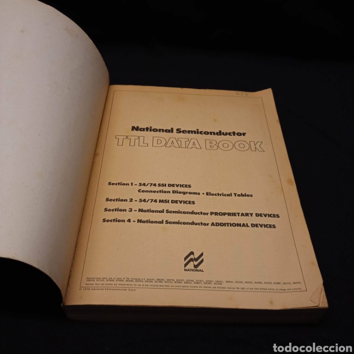 Libros de segunda mano: TTL DATA BOOK - NATIONAL (ENGLISH) - Foto 2