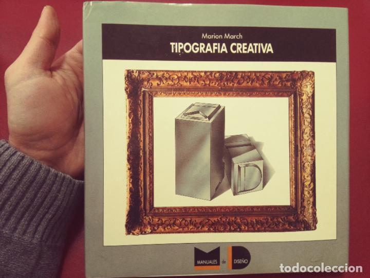 Libros de segunda mano: March Marion: Tipograf&iacute;a creativa (Editorial Gustavo Gili. 1994) - Foto 1