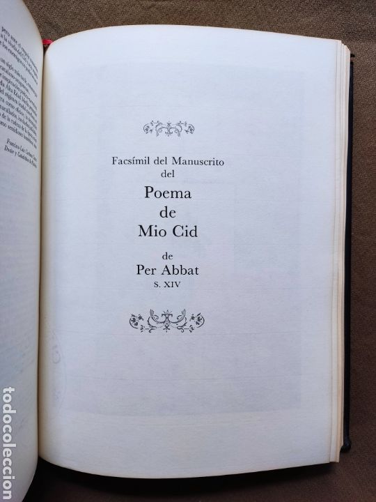 Libros de segunda mano: POEMA DE MIO CID FACS&Iacute;MIL C&Iacute;RCULO BIBLI&Oacute;FILO TIRADA LIMITADA - Foto 12