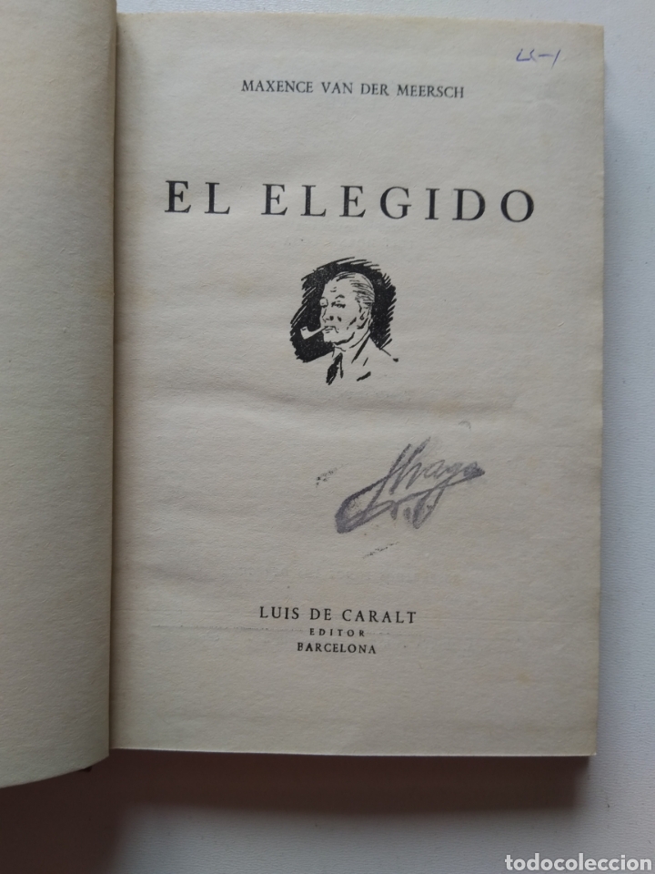 Libros de segunda mano: EL ELEGIDO/MAXENCE VAN DER MEERSCH - Foto 2