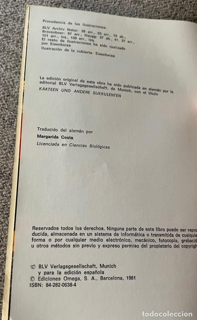 Libros de segunda mano: Cactos y otras suculentas - Hans Hecht - Foto 3