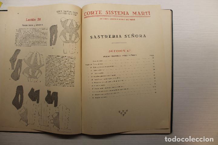 Libros de segunda mano: CORTE SISTEMA MART&Iacute;, SASTRER&Iacute;A, 1949 - Foto 7