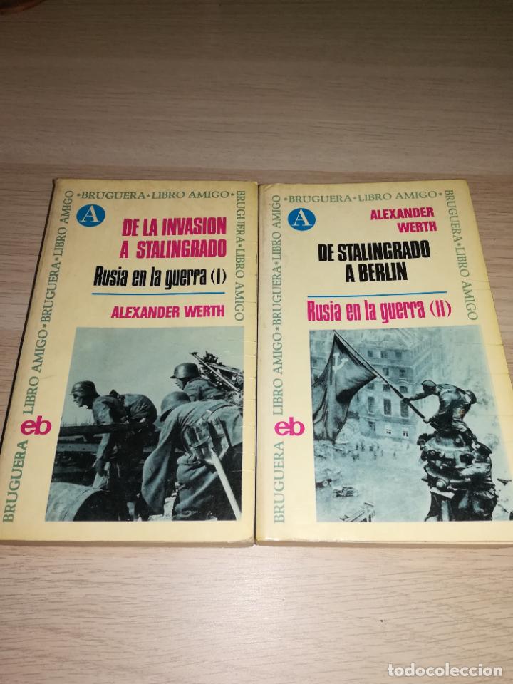 Libros de segunda mano: Bruguera - Rusia en Guerra 1 y 2 - Foto 1