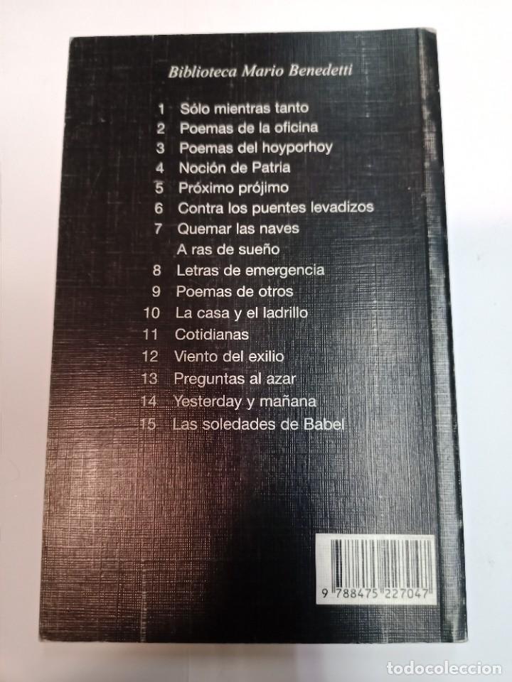 Libros de segunda mano: MARIO BENEDETTI Noci&oacute;n de patria SA8521 - Foto 2