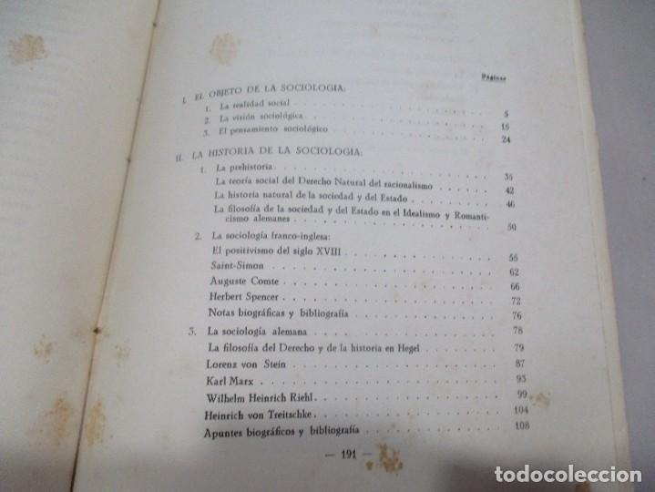 Libros de segunda mano: HANS FREYER Introducci&oacute;n a la sociolog&iacute;a W11339 - Foto 2