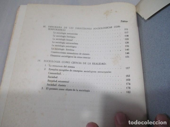 Libros de segunda mano: HANS FREYER Introducci&oacute;n a la sociolog&iacute;a W11339 - Foto 3