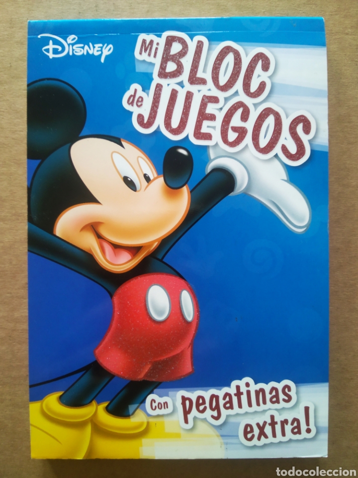 Libros de segunda mano: Mickey Mouse: Mi Bloc de Juegos (LibroDivo/Disney 2008). Sin usar. Con pegatinas. - Foto 1