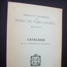 Libros de segunda mano: CATÁLOGO DE LA COLECCIÓN DE RELICARIOS. MUSEO DEL PUEBLO ESPAÑOL.. Lote 323752003