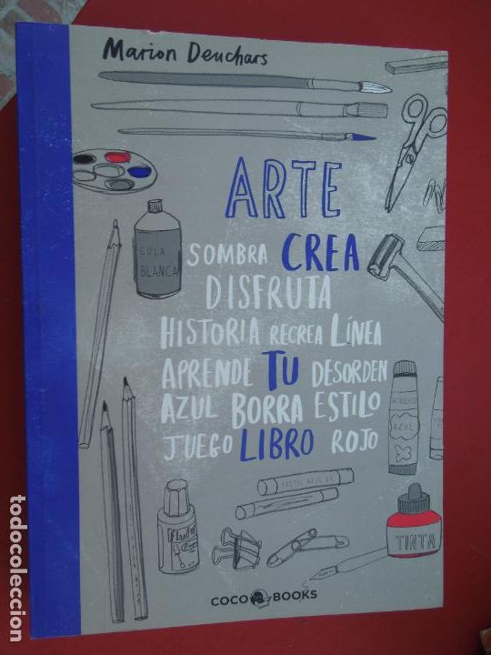 Libros de segunda mano: ARTE CREA TU LIBRO - MARION DEUCHARS - COCO BOOKS - 2017 - Foto 1