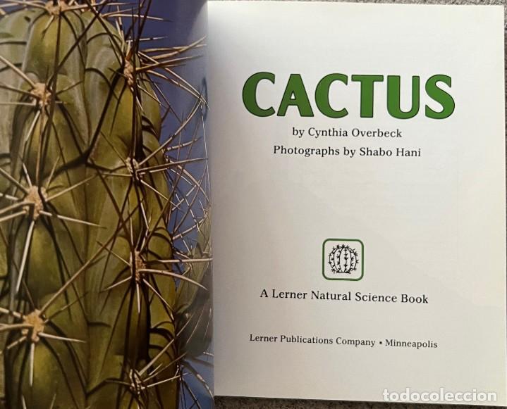 Libros de segunda mano: Cactus &middot; Cynthia Overbeck &middot; This edition first published 1982 - Foto 2