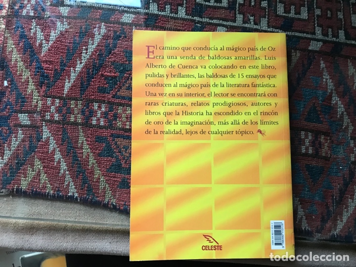 Libros de segunda mano: Baldosas amarillas. Luis Alberto de Cuenca. - Foto 3