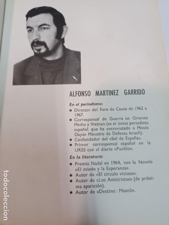 Libros de segunda mano: ALFONSO MARTINEZ GARRIDO Destino Mosc&uacute; SA8560 - Foto 2