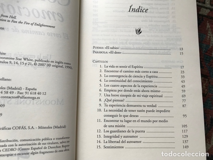 Libros de segunda mano: Conciencia emocional..Moonstone Star White - Foto 4