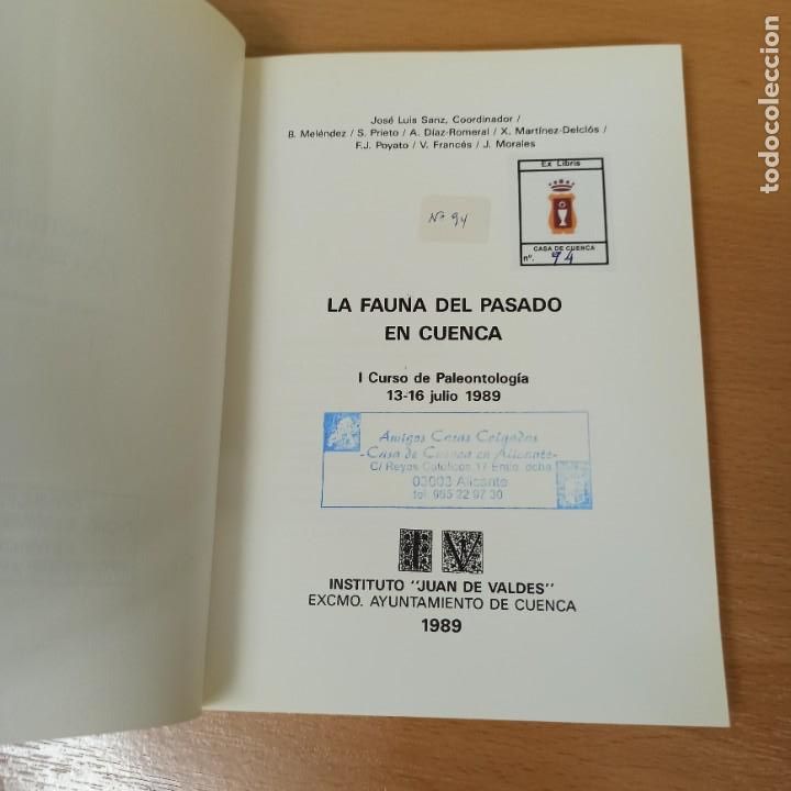 Libros de segunda mano: LIBRO - LA FAUNA DEL PASADO EN CUENCA - ACTAS DEL I CURSO DE PALEONTOLOGIA - Foto 3