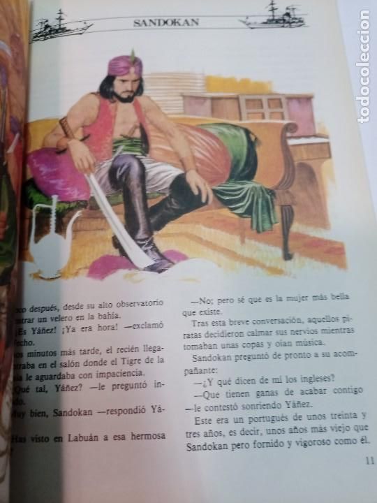 Libros de segunda mano: EMILIO SALGARI Sandokan SA8588 - Foto 2