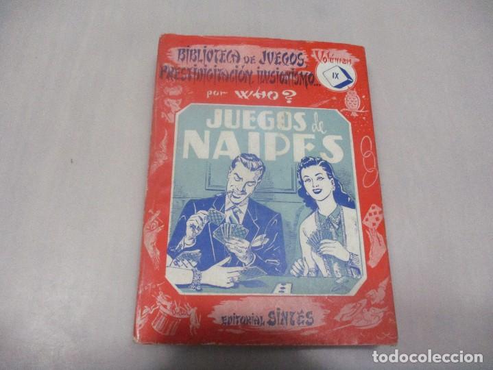 Libros de segunda mano: JUEGOS DE NAIPES Vol. IX W11397 - Foto 1