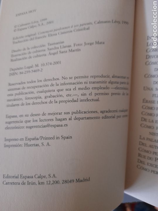 Libros de segunda mano: Como perdonar a nuestros padres - Foto 2