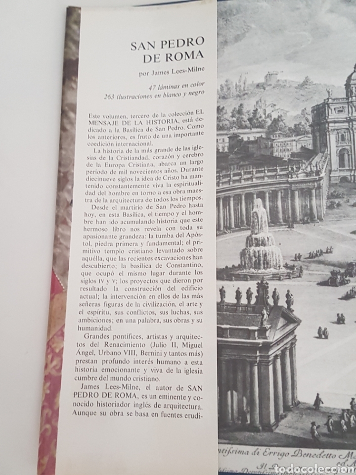 Libros de segunda mano: LIBRO SAN PEDRO ROMA JAMES LEES-MILNE 1976 - Foto 2