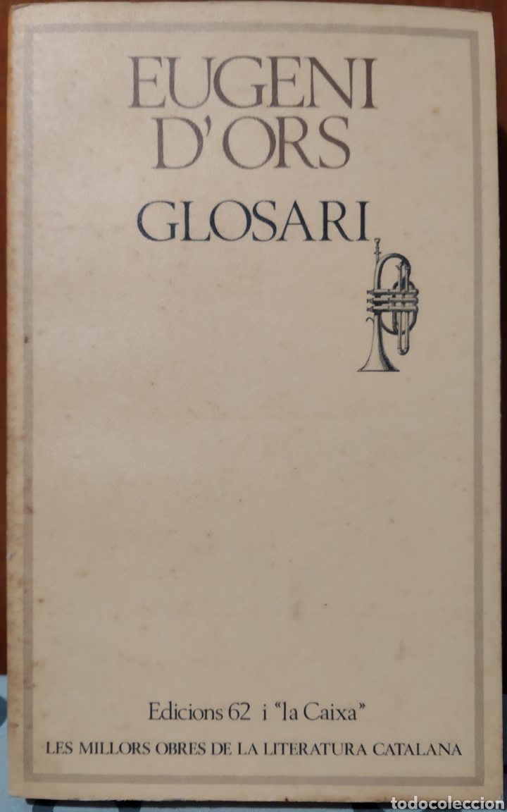 Libros de segunda mano: Eugeni DOrs - Glosari - Foto 1