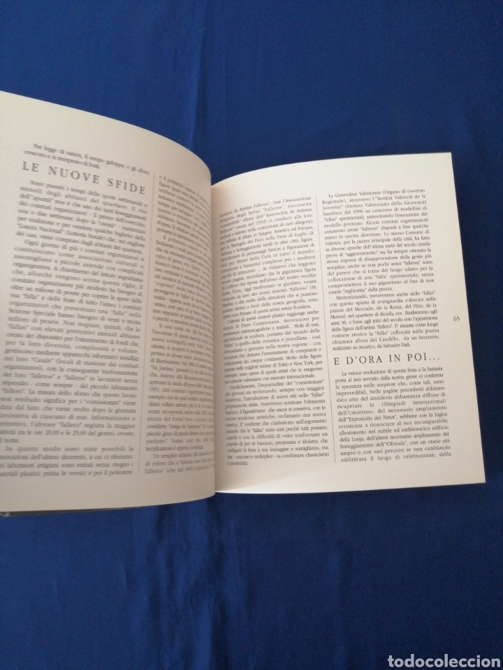 Libros de segunda mano: LAS FALLAS (ESPA&Ntilde;OL-ITALIANO - ENGLISH-DEUSCH) - Foto 12