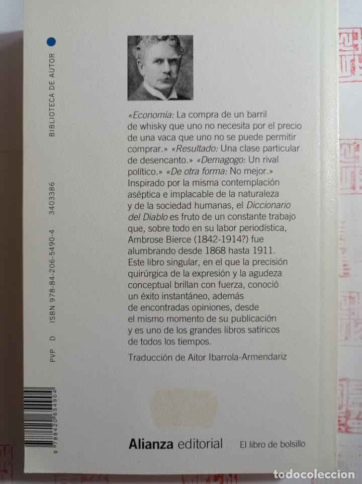 Libros de segunda mano: Diccionario del diablo. Ambrose Bierce - Foto 2