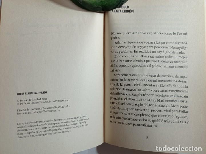 Libros de segunda mano: Carta al General Franco. Fernando Arrabal - Foto 3