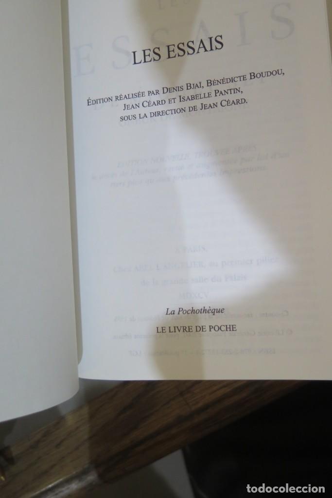 Libros de segunda mano: Les Essais. Montaigne - Foto 2