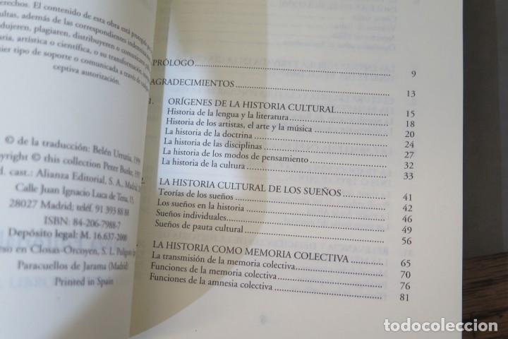 Libros de segunda mano: FORMAS DE HISTORIA CULTURAL. BURKE - Foto 2