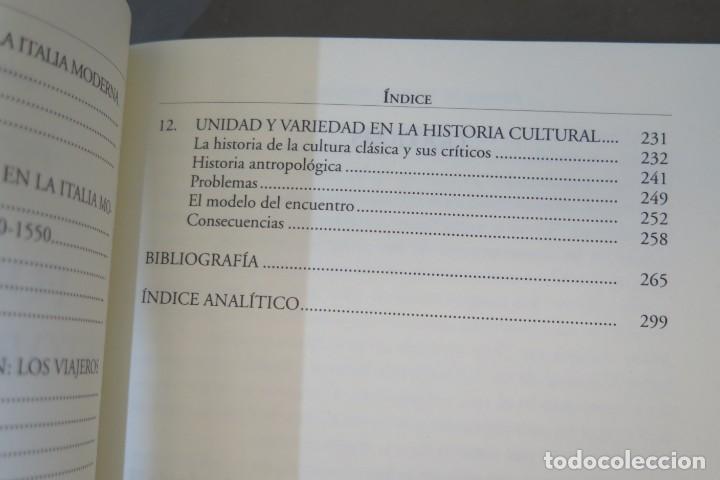 Libros de segunda mano: FORMAS DE HISTORIA CULTURAL. BURKE - Foto 4