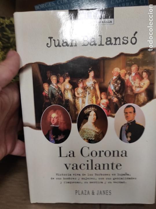 Libros de segunda mano: La Corona vacilante - Juan Balans&oacute; - Foto 1