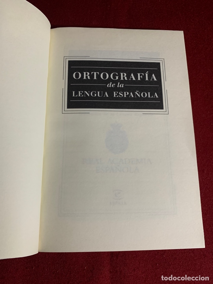 Libros de segunda mano: Ortograf&iacute;a de la Lengua Espa&ntilde;ola. - Foto 4