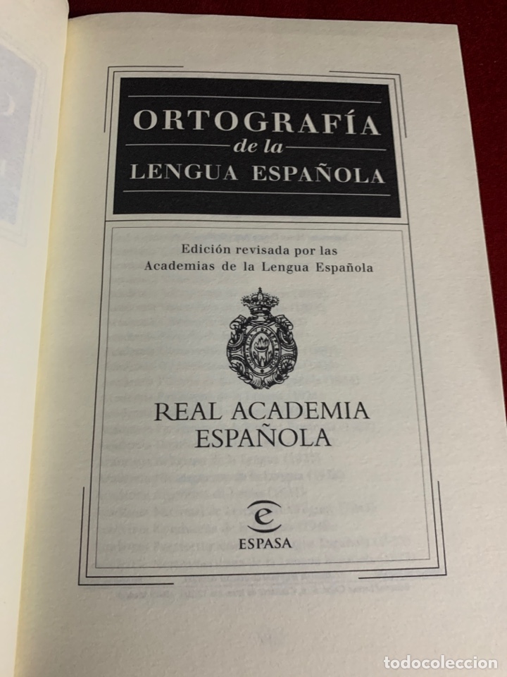 Libros de segunda mano: Ortograf&iacute;a de la Lengua Espa&ntilde;ola. - Foto 5