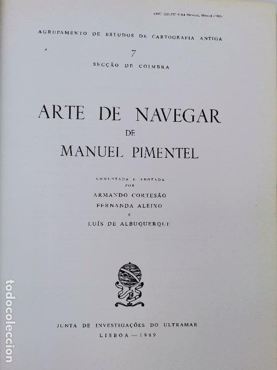 Libros de segunda mano: LIBRO A ARTE DE NAVEGAR DE MANUEL PIMENTEL - Foto 2