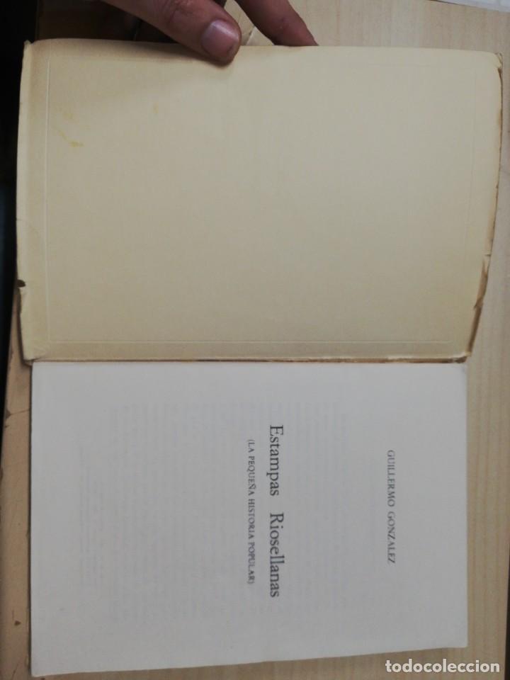 Libros de segunda mano: Estampas Riosellanas. Guillermo Gonz&aacute;lez. 1975 - Foto 2