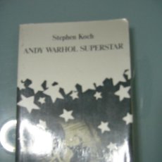 Libros de segunda mano: ANDY WARHOL SUPERSTAR. Lote 324932483