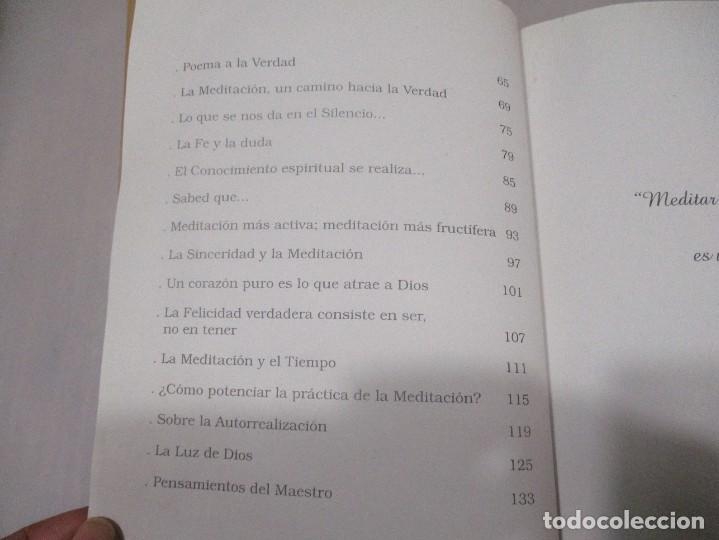 Libros de segunda mano: ENSE&Ntilde;ANZAS SOBRE LA MEDITACI&Oacute;N W11508 - Foto 3