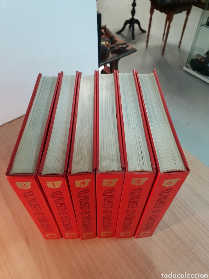 Libros de segunda mano: HISTORIA DE ESPA&Ntilde;A. CARROGGIO. 6 TOMOS ☆ - Foto 2