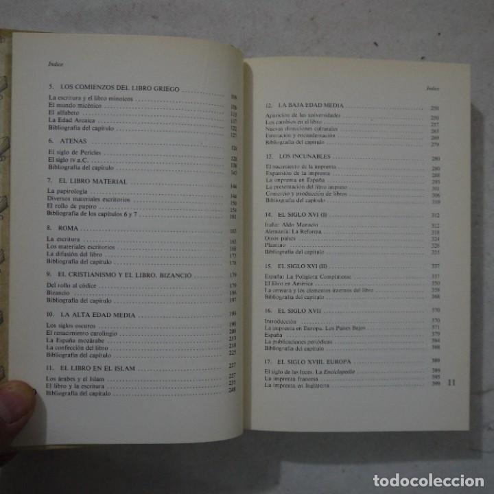 Libros de segunda mano: HISTORIA DEL LIBRO - HIP&Oacute;LITO ESCOLAR - EDICIONES PIR&Aacute;MIDE - 1984 - Foto 6