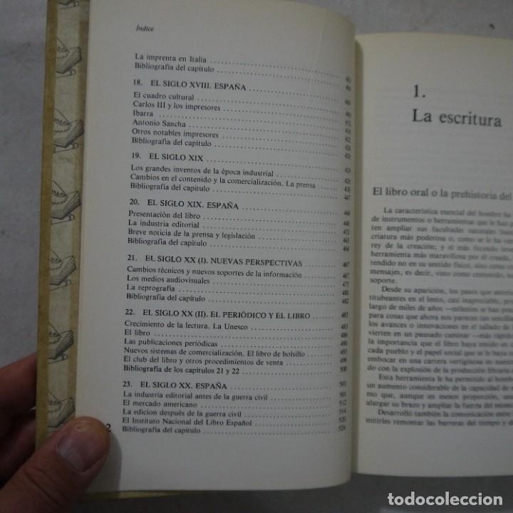 Libros de segunda mano: HISTORIA DEL LIBRO - HIP&Oacute;LITO ESCOLAR - EDICIONES PIR&Aacute;MIDE - 1984 - Foto 7
