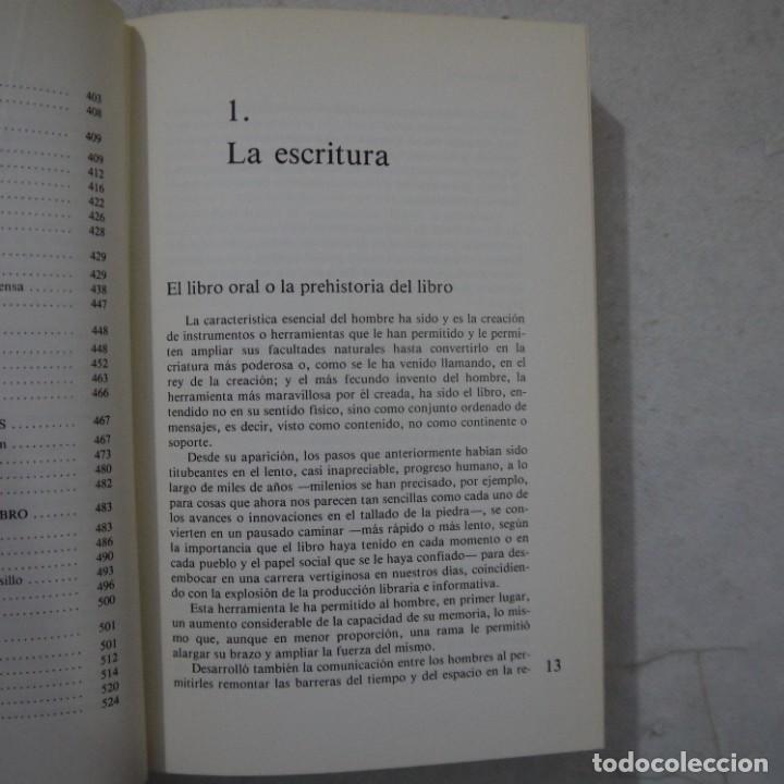 Libros de segunda mano: HISTORIA DEL LIBRO - HIP&Oacute;LITO ESCOLAR - EDICIONES PIR&Aacute;MIDE - 1984 - Foto 8