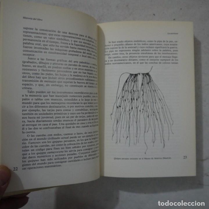 Libros de segunda mano: HISTORIA DEL LIBRO - HIP&Oacute;LITO ESCOLAR - EDICIONES PIR&Aacute;MIDE - 1984 - Foto 9