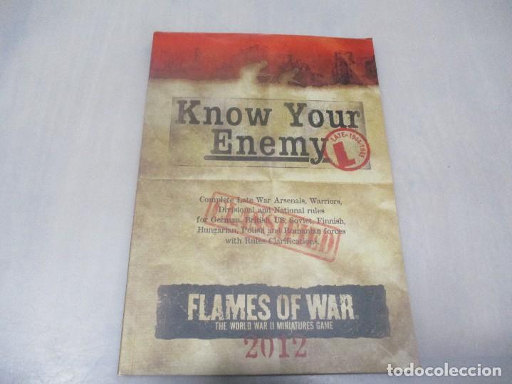 Libros de segunda mano: FLAMES OF WAR Know your enemy 2012 W11522 - Foto 1