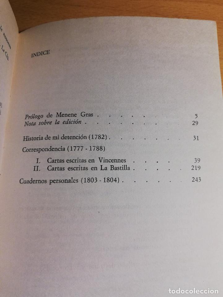 Libros de segunda mano: CORRESPONDENCIA (D. A. F. DE SADE) - Foto 3